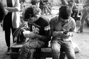 2015 septembre, Bruxelles, parc Maximilien.